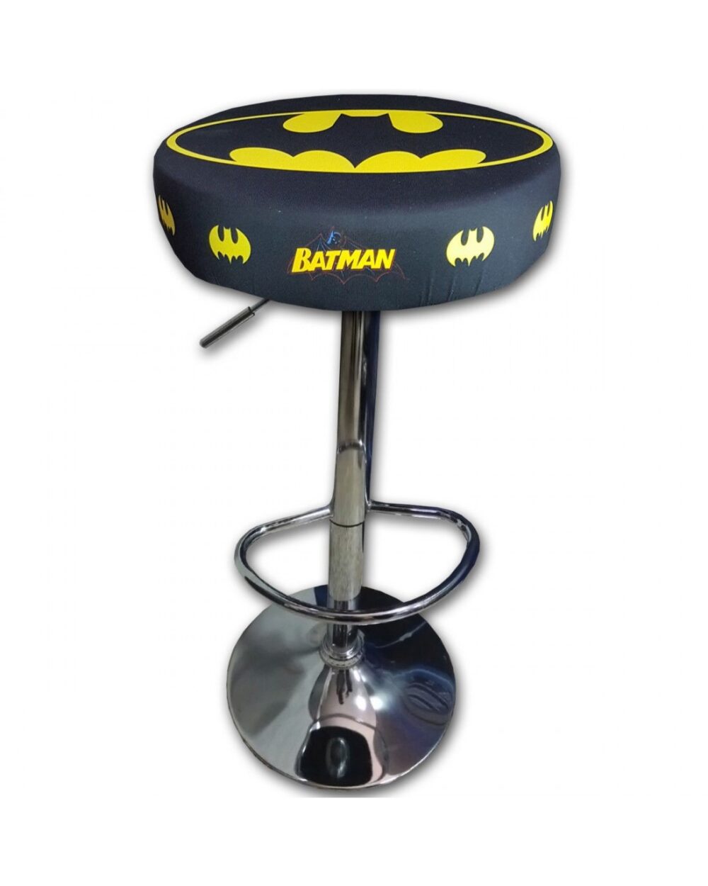 Taburete cromado arcade de Batman de DC