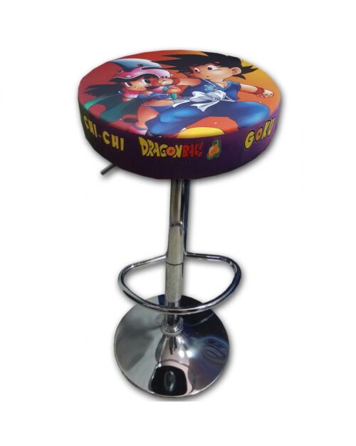 Taburete cromado arcade de Dragon Ball Z kids