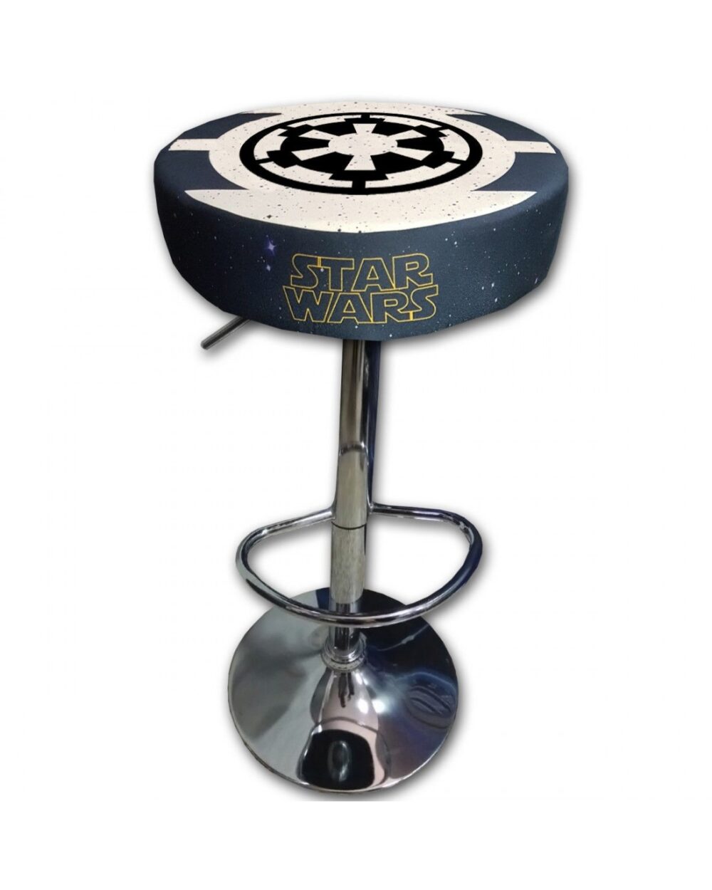 Taburete cromado arcade de Star Wars: versión Imperial