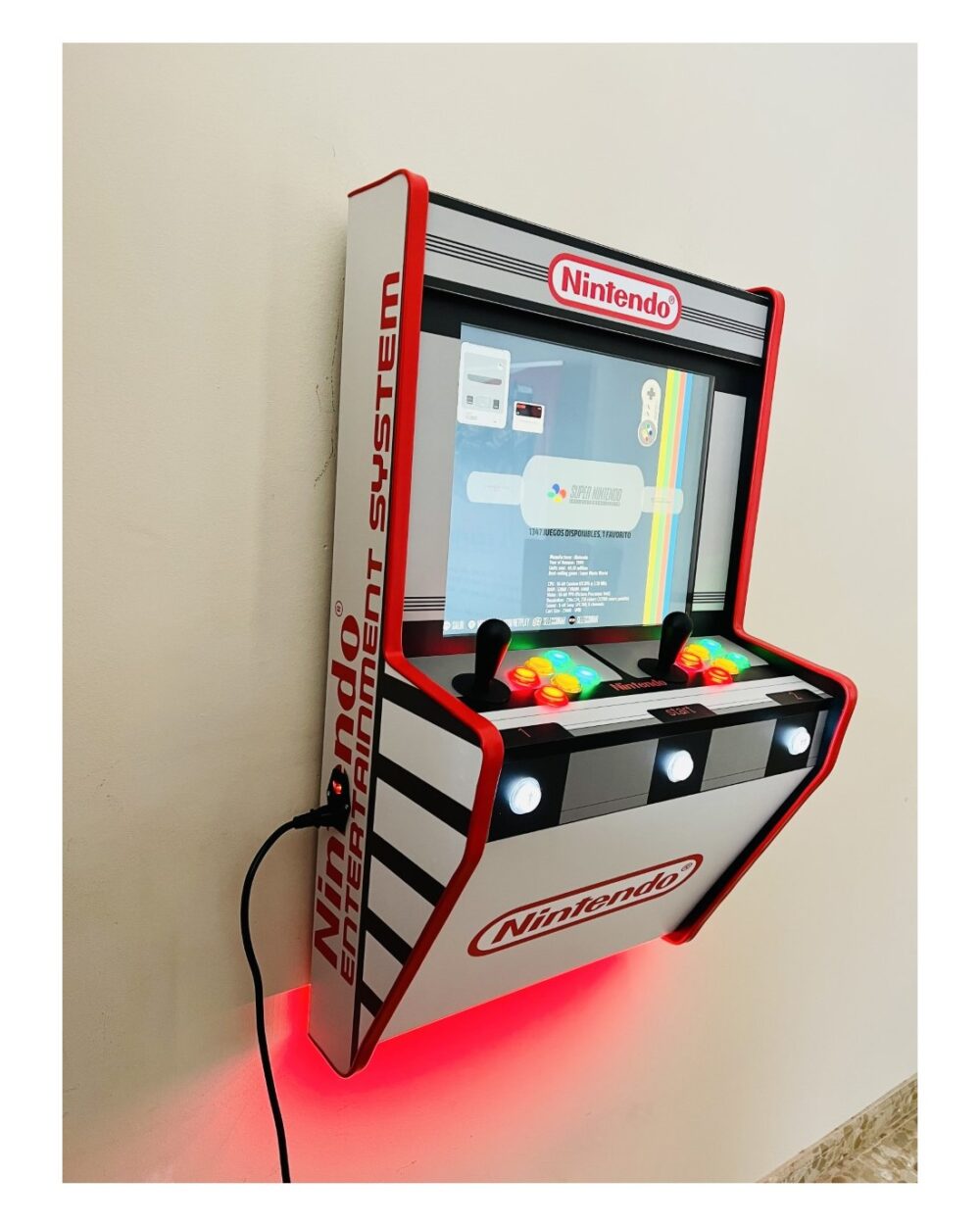 Arcade de pared Nintendo 17