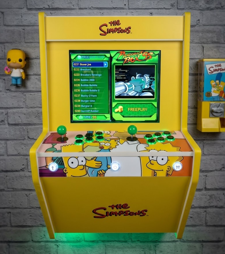 Arcade de pared Los Simpson 19" - Imagen 3
