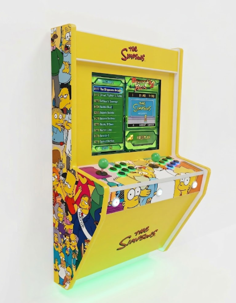 Arcade de pared Los Simpson 19"